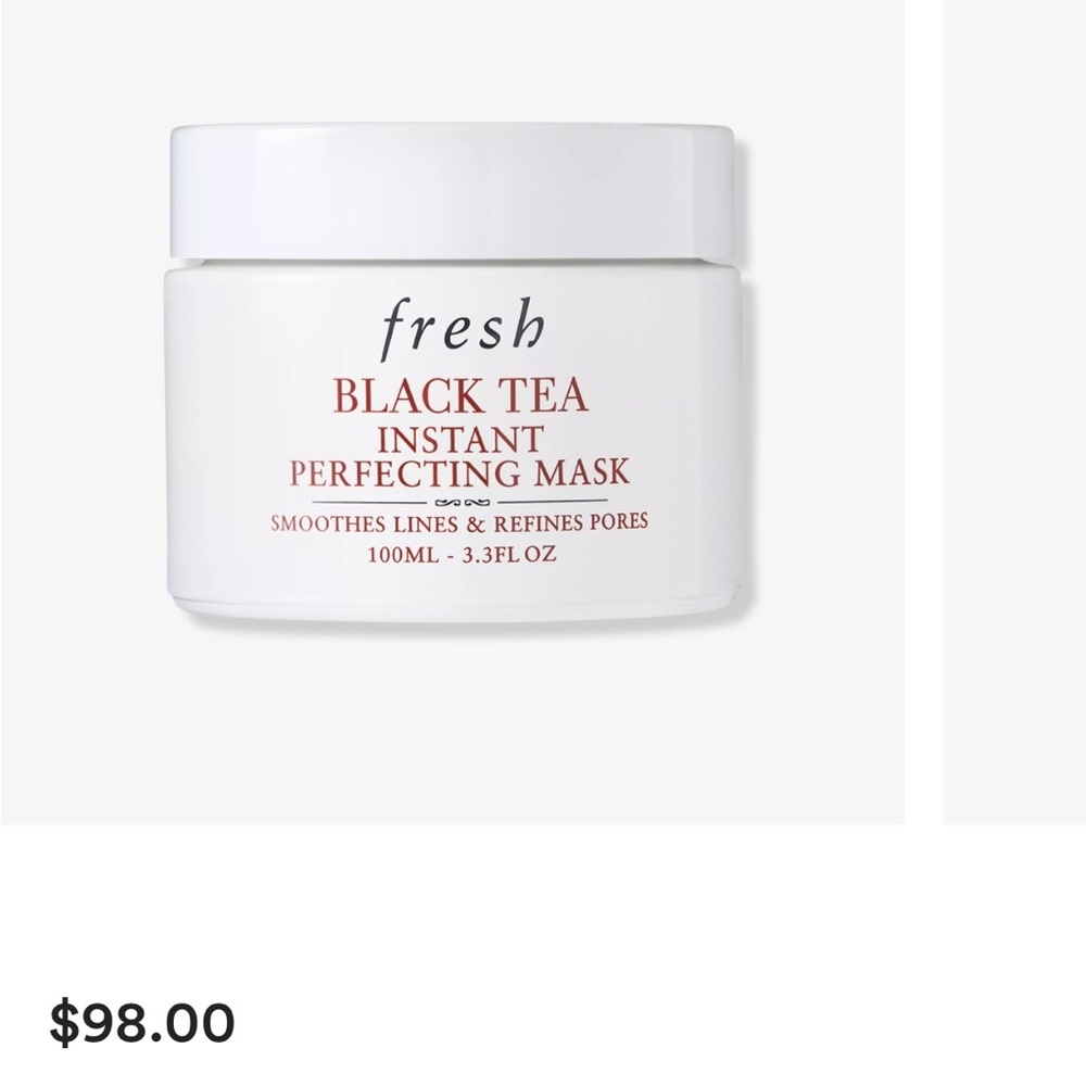 fresh Black Tea Instant Perfecting Mask - White